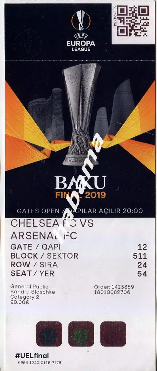 Челси Англия - Арсенал Англия 2019 Финал Лиги Европы матч в Баку***