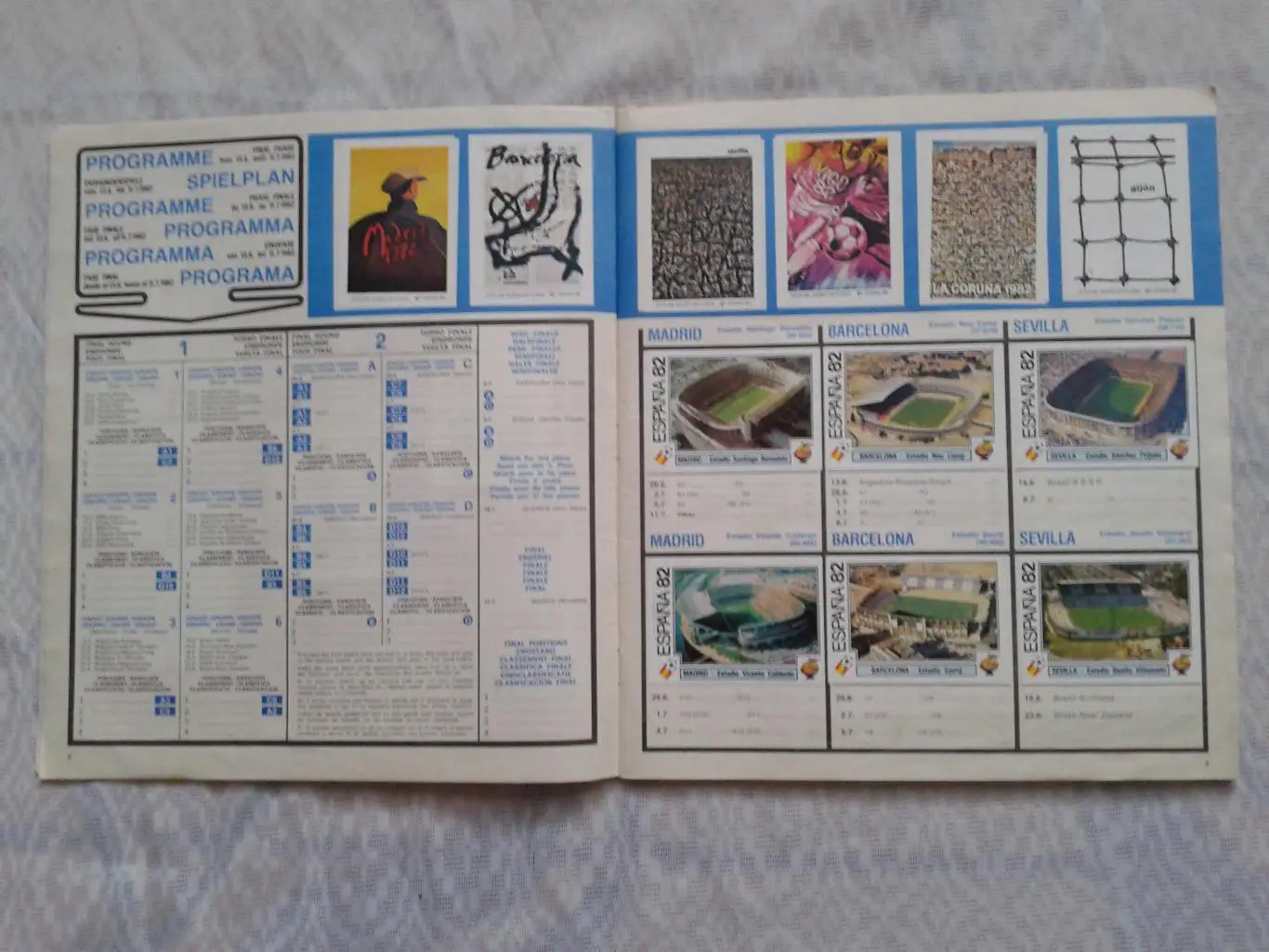 Альбом Panini 1982 1