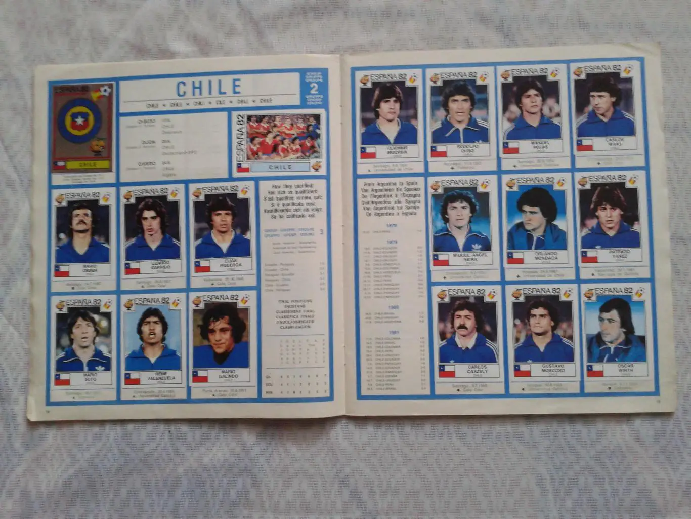 Альбом Panini 1982 3