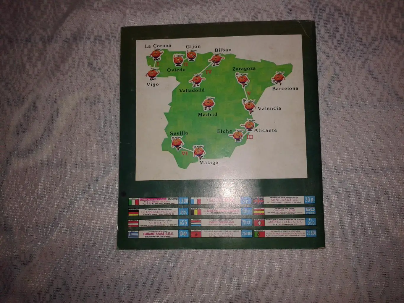 Альбом Panini 1982 7