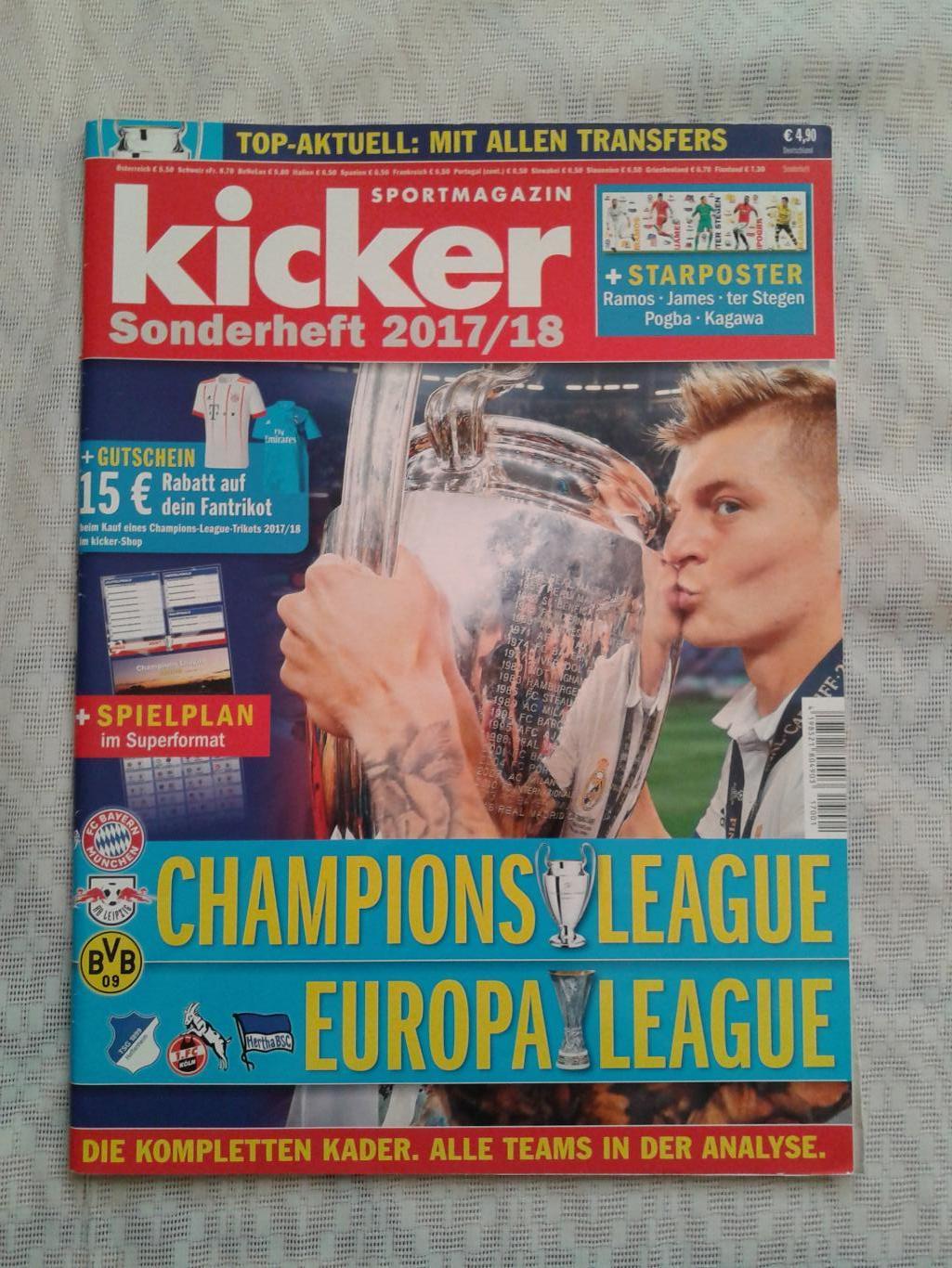 Kicker Champions League 2017/2018