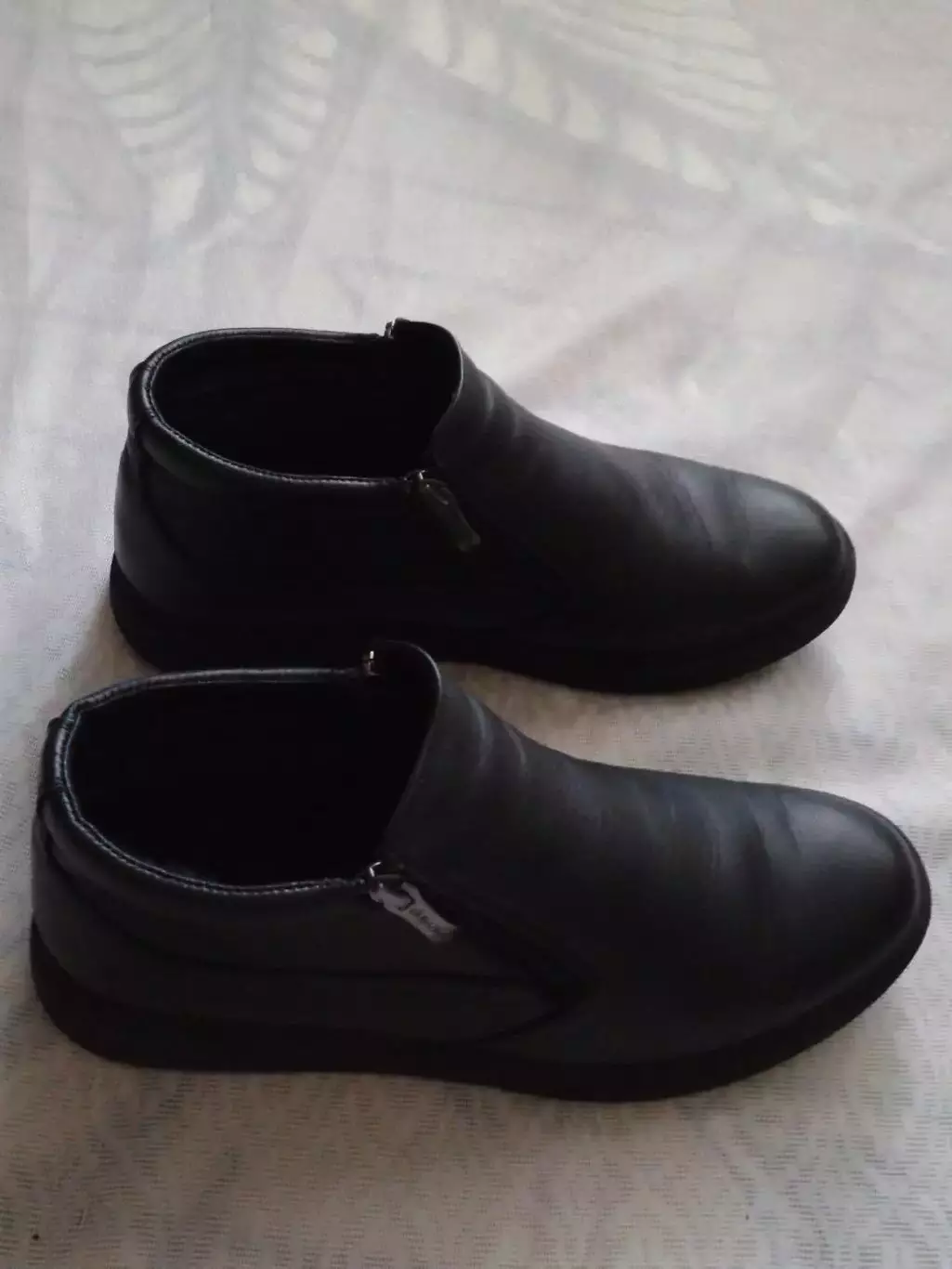 Мужские кожаные полуботинки 43 р.