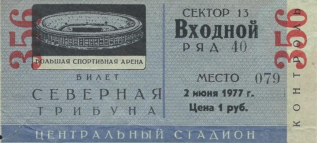 Спартак Москва - Звезда Пермь 02.06.1977 место 079
