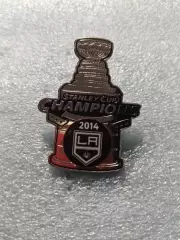 Значок НХЛ обладатель кубка Стэнли 2014 г Лос-Анджелес