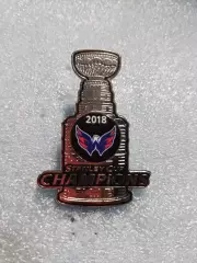 Значок НХЛ обладатель кубка Стэнли 2018 г Вашингтон