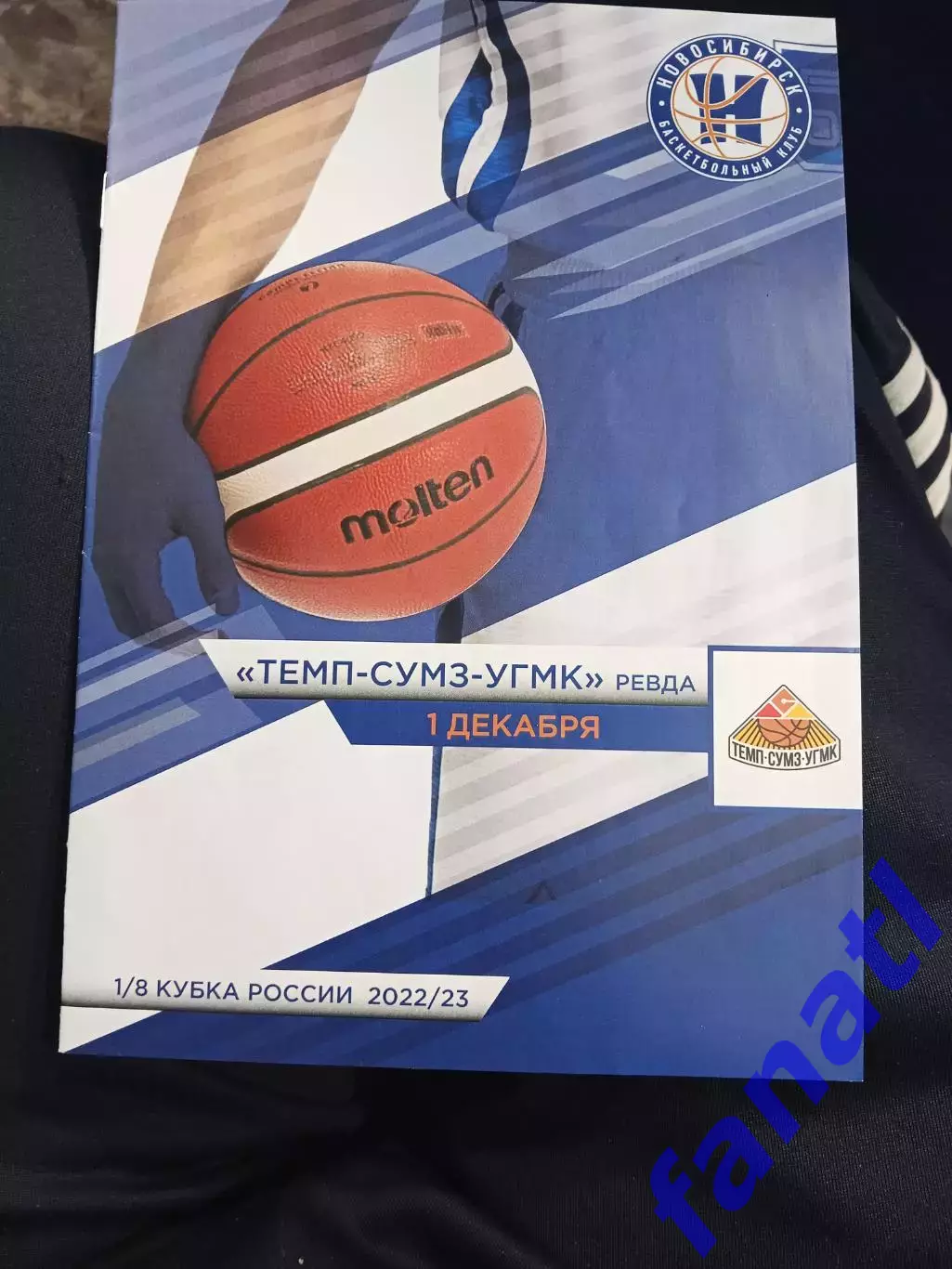 БК Новосибирск - ТЕМП-СУМЗ-УГМК Ревда 1/8 финала кубка России 1.12.2022 г