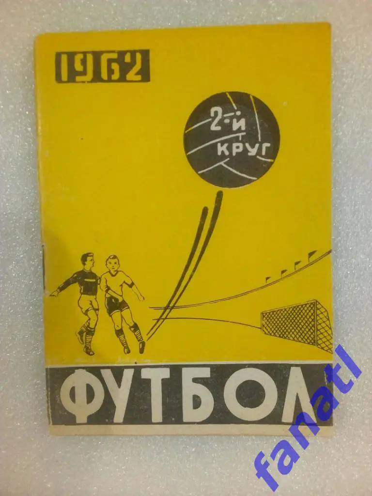 1962. 2-й круг. Футбол. Ростов на Дону малый формат
