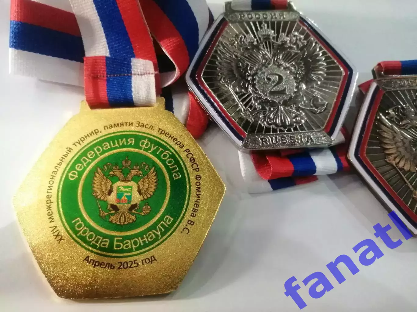 Медаль Комплект наградных медалей XXIVтурнир Фомичева 2025 г 2