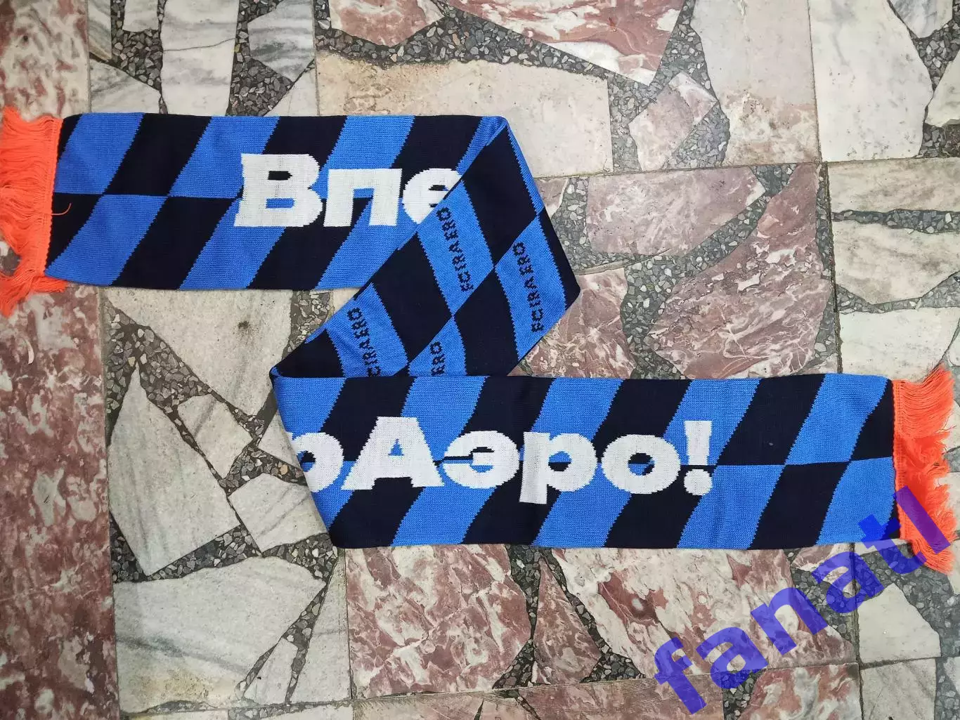 Ираэро шарф минифутбольного клуба ИРАЭРО