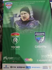 Тосно - Сибирь 5.11.2025 г