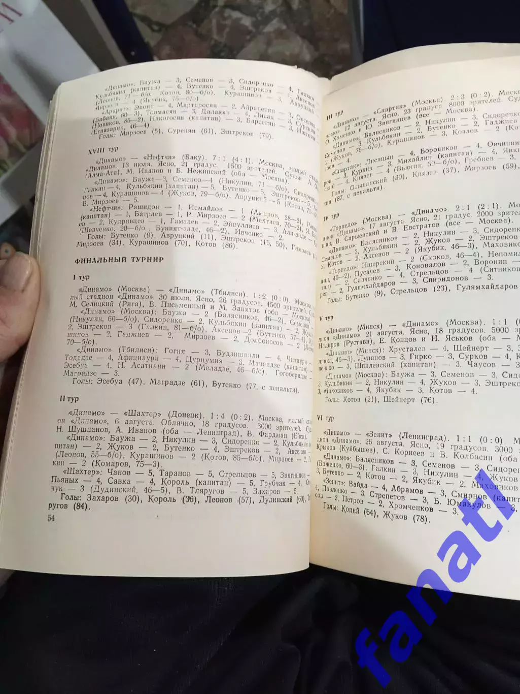 Динамо Москва Футбольный справочник 1969-70 изд 1974 Физкультура и спорт 4