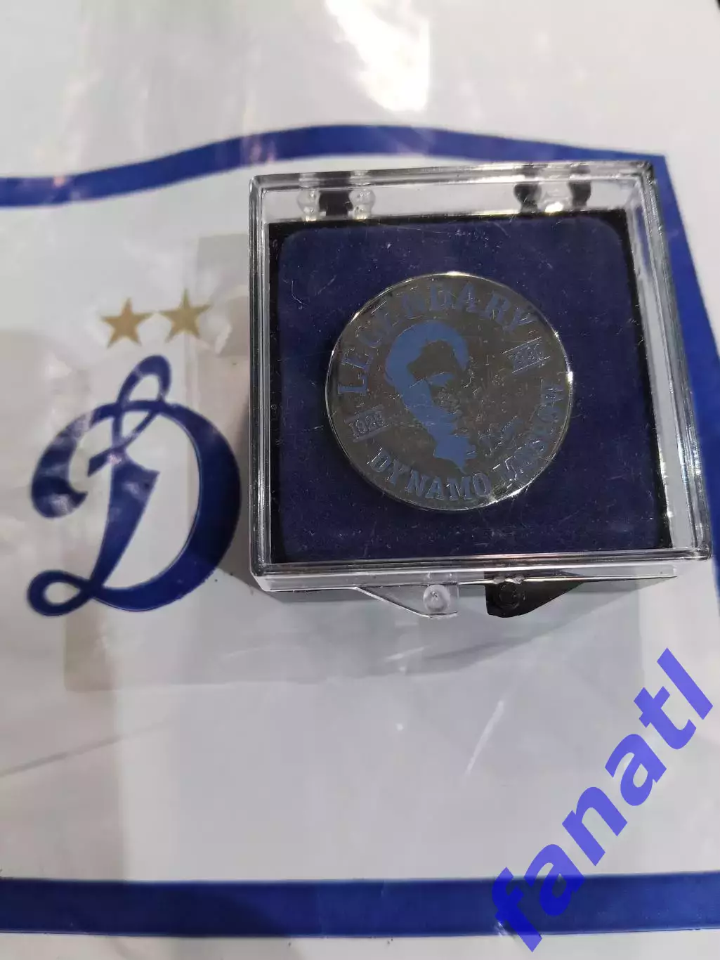 Значок Лев Яшин Динамо Москва Официальный 1