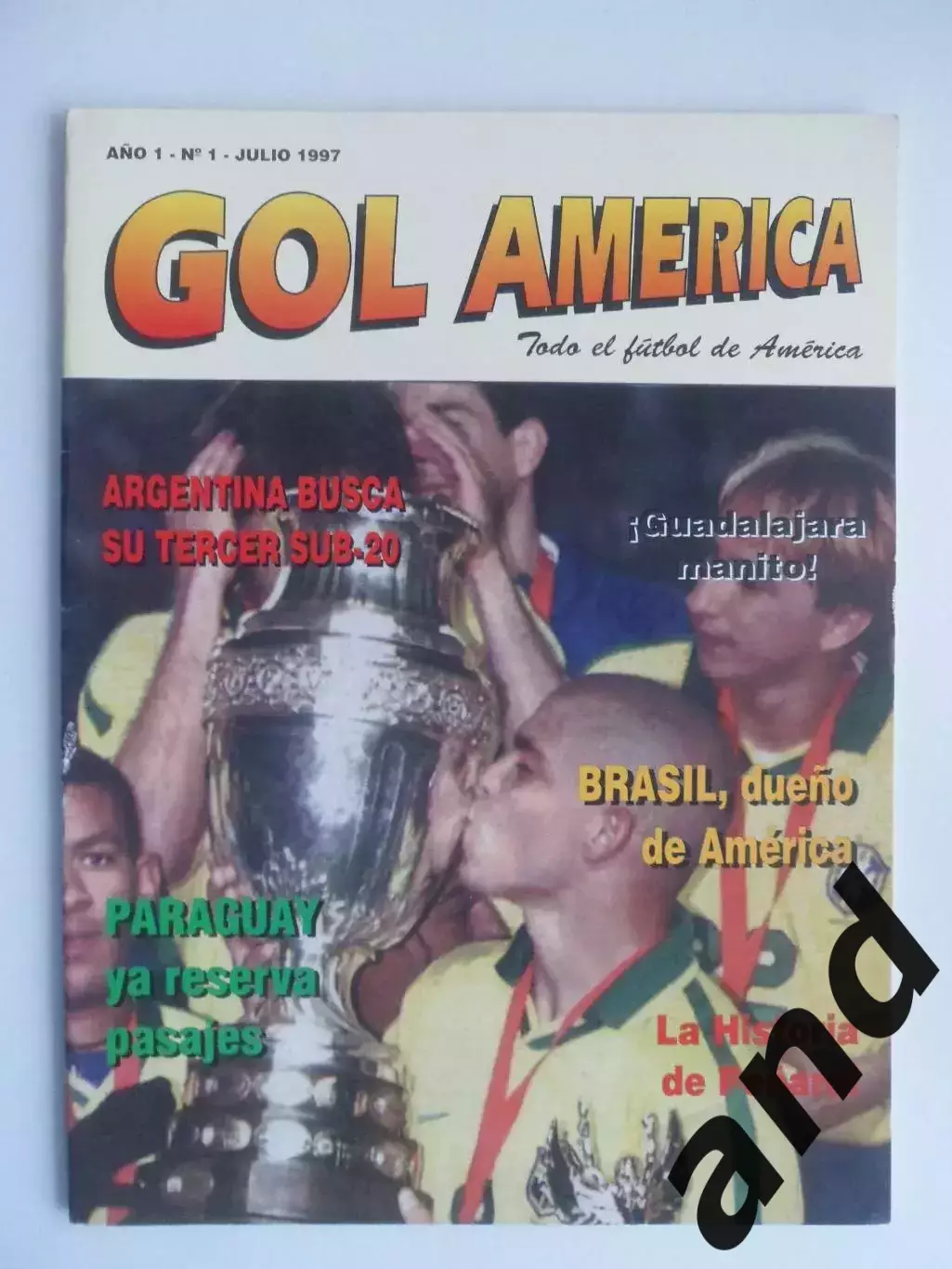 журнал Gol America / Гол Америка (июль 1997)
