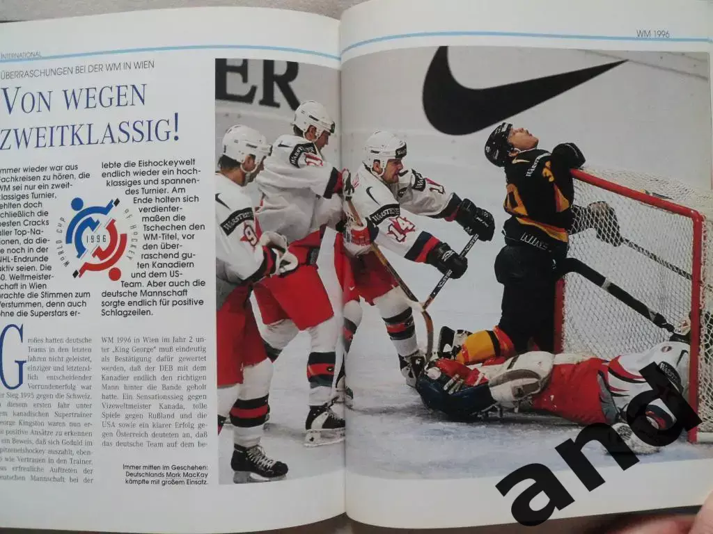 Фотоальбом - Хоккей. Ежегодник (Германия) Сезон 1996-97 г. 4