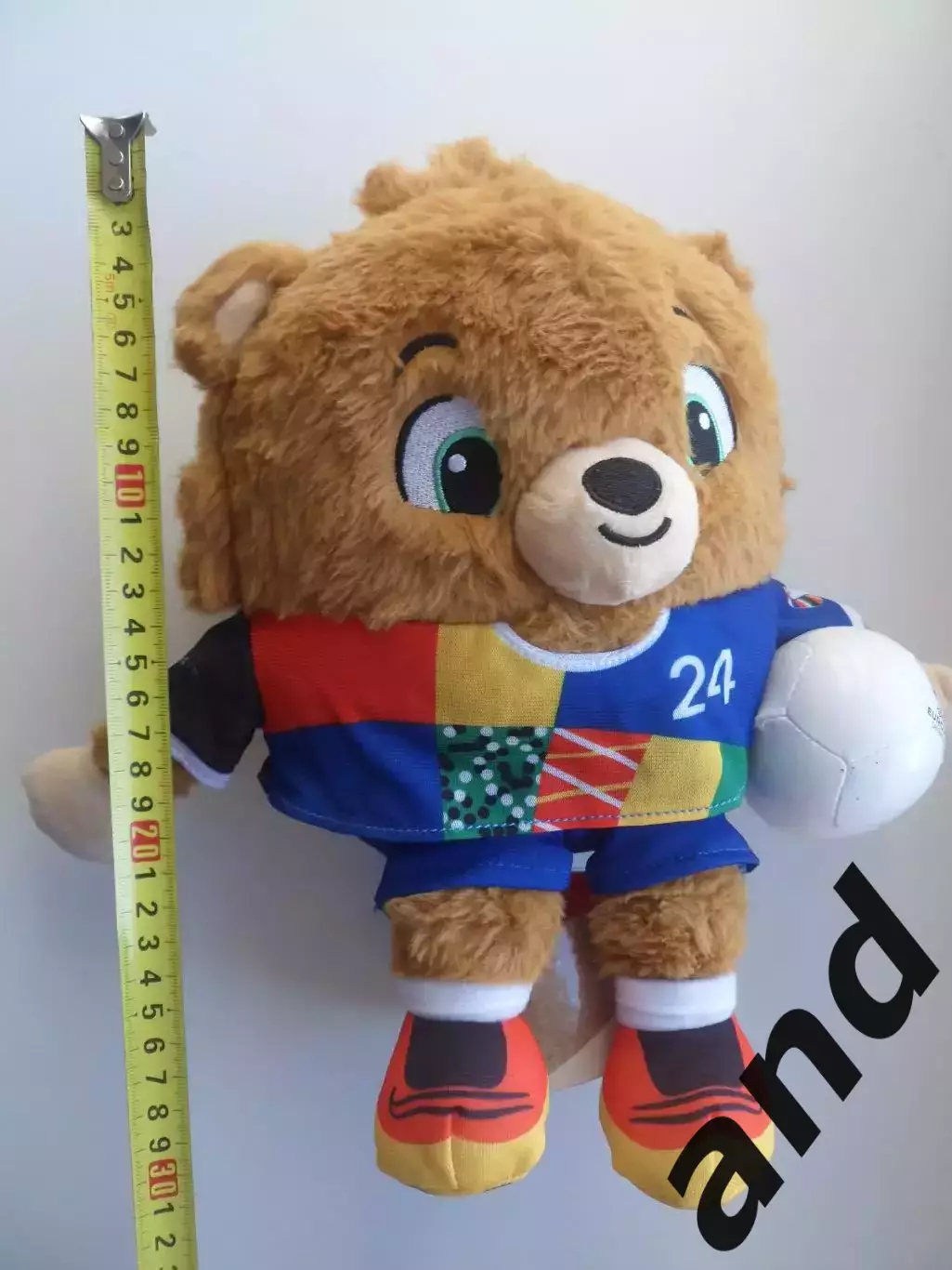 маскот Альберт. игрушка-талисман Чемпионат Европы по футболу 2024 г. 1