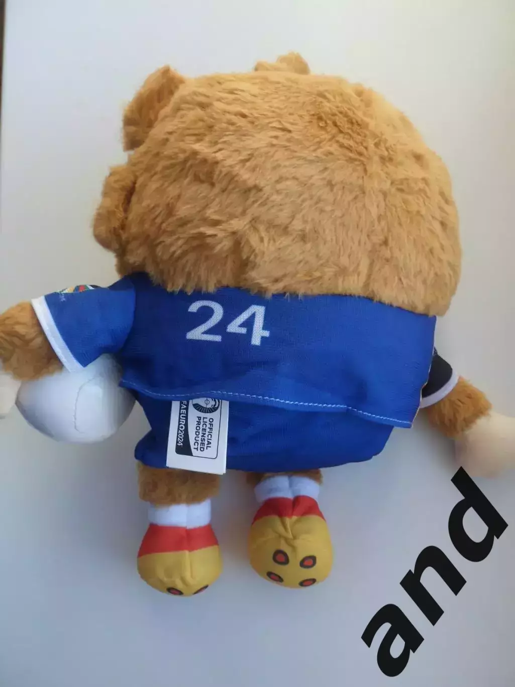 маскот Альберт. игрушка-талисман Чемпионат Европы по футболу 2024 г. 2