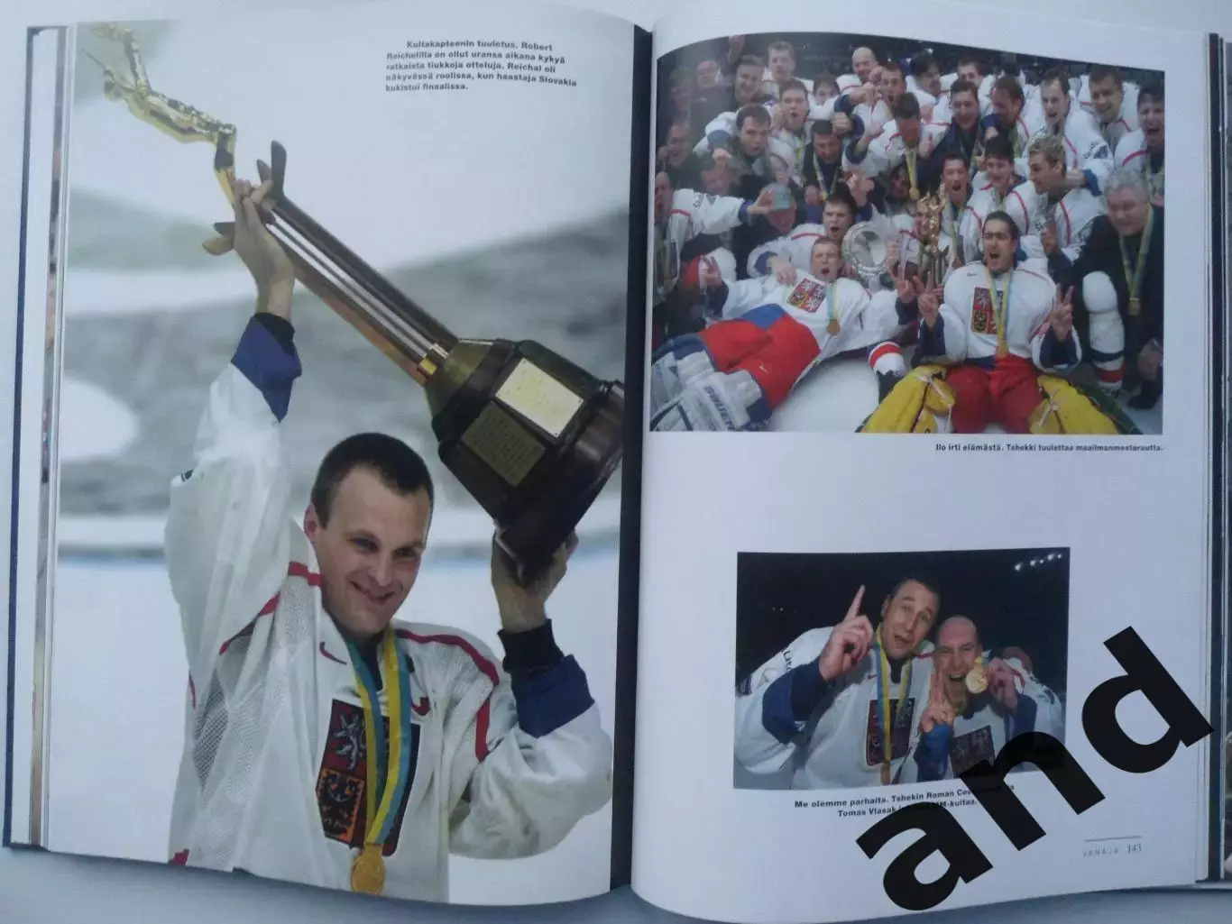 фотоальбом чемпионаты мира по хоккею 1998-2000 + Олимпиада Нагано`98 (хоккей) 2