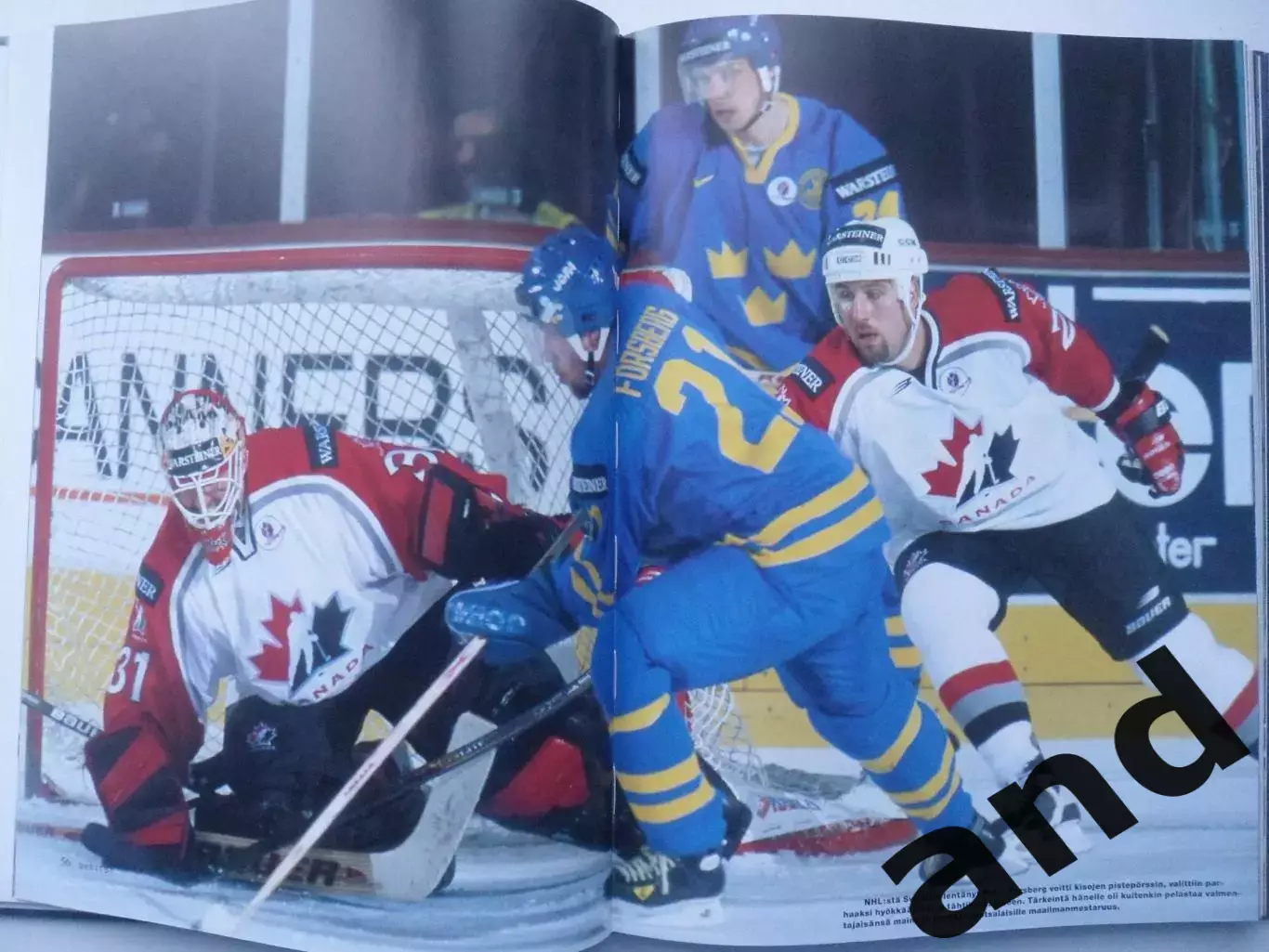 фотоальбом чемпионаты мира по хоккею 1998-2000 + Олимпиада Нагано`98 (хоккей) 7