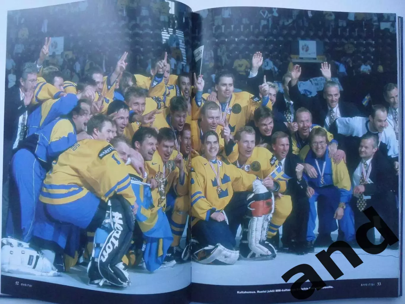 фотоальбом чемпионаты мира по хоккею 1998-2000 + Олимпиада Нагано`98 (хоккей) 6