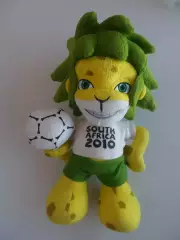 маскот Закуми. игрушка-талисман Чемпионат мира по футболу 2010.
