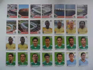 Набор 262 наклейки Чемпионат Мира 2010 без повторов