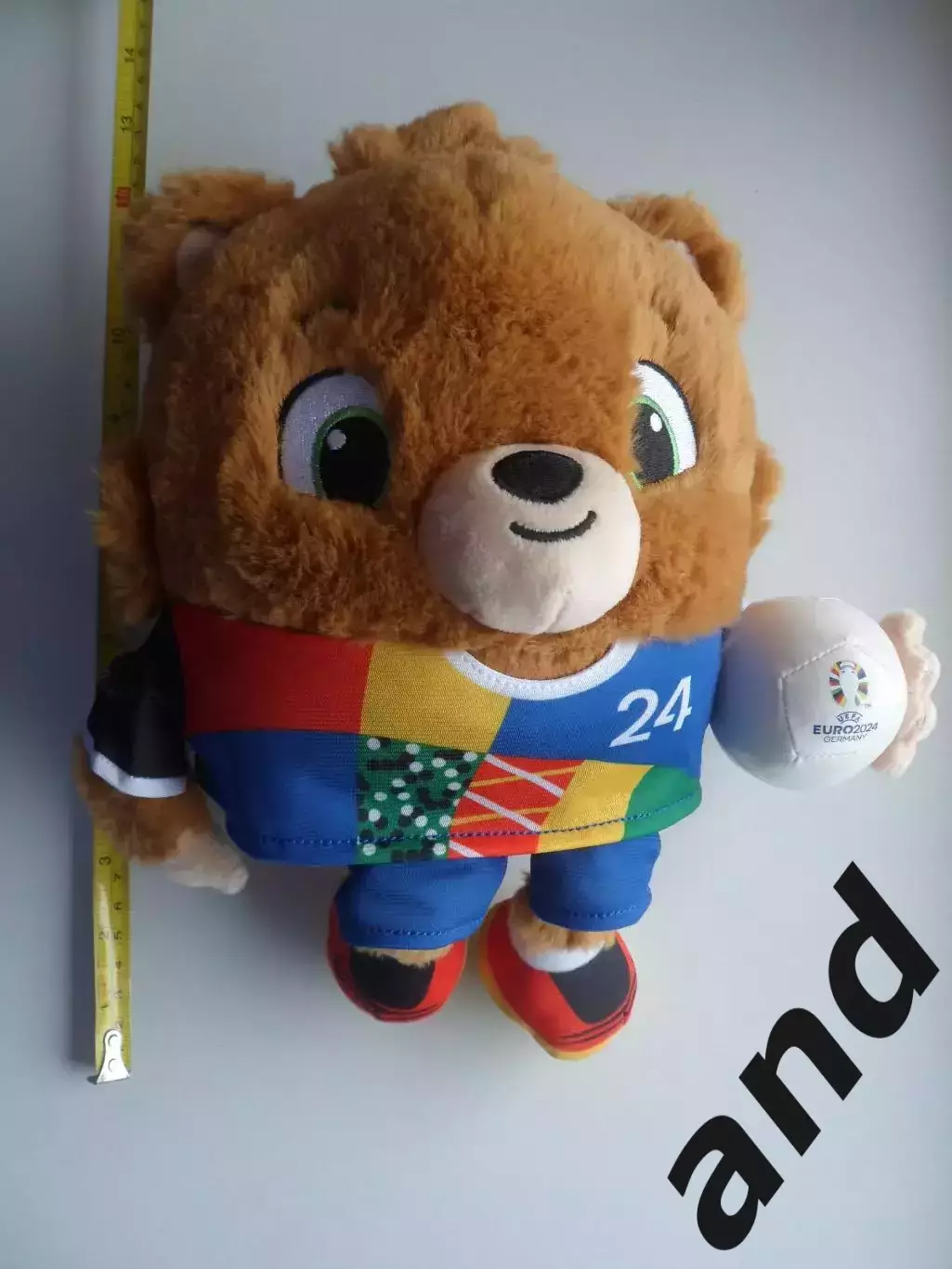 маскот Альберт. игрушка-талисман Чемпионат Европы по футболу 2024 г. 2
