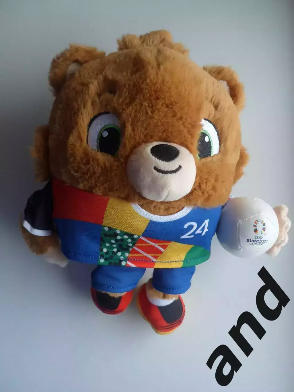 маскот Альберт. игрушка-талисман Чемпионат Европы по футболу 2024 г.