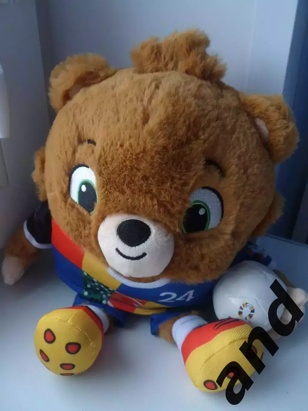 маскот Альберт. игрушка-талисман Чемпионат Европы по футболу 2024 г. 4