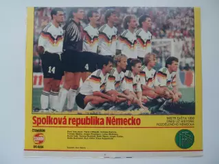постер ФРГ (Германия) 1990.