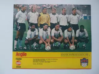 постер Англия 1990.
