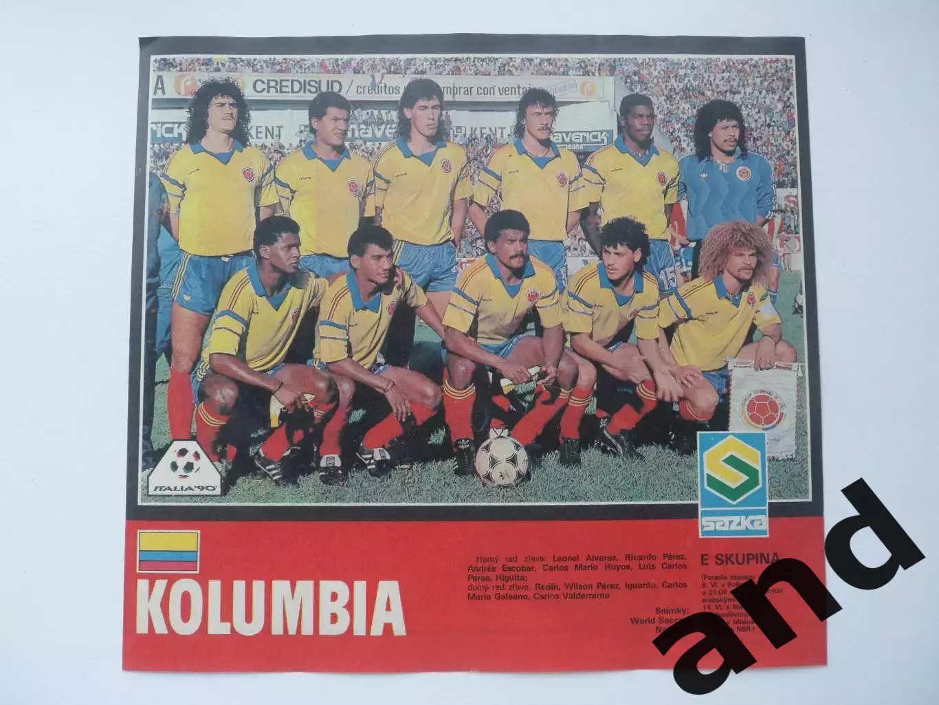 постер Колумбия 1990