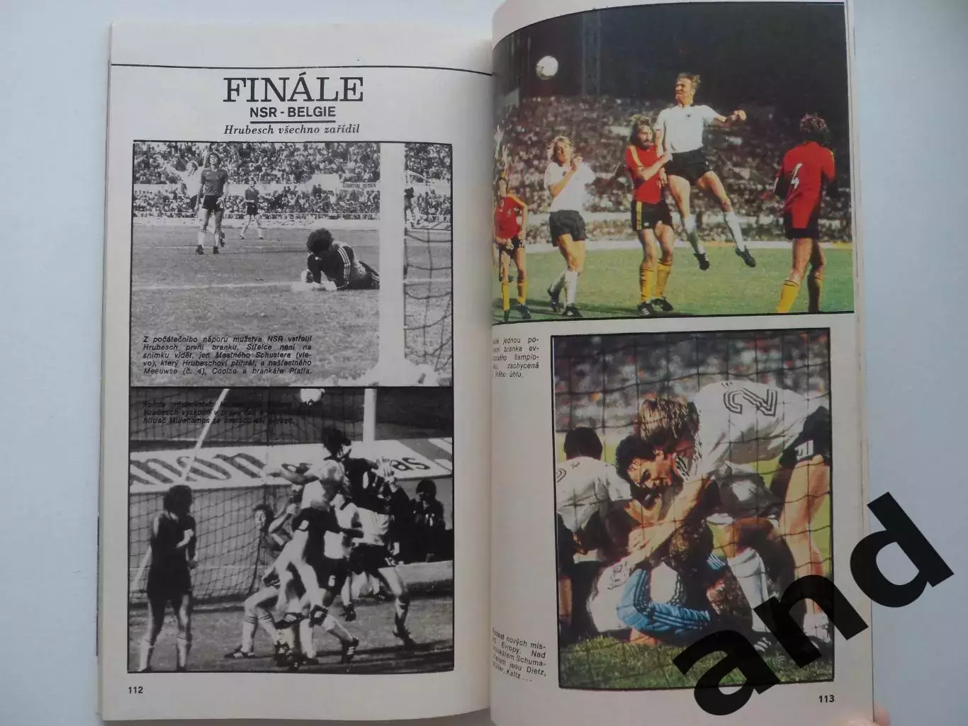 Фотоальбом чемпионат Европы по футболу 1980 5