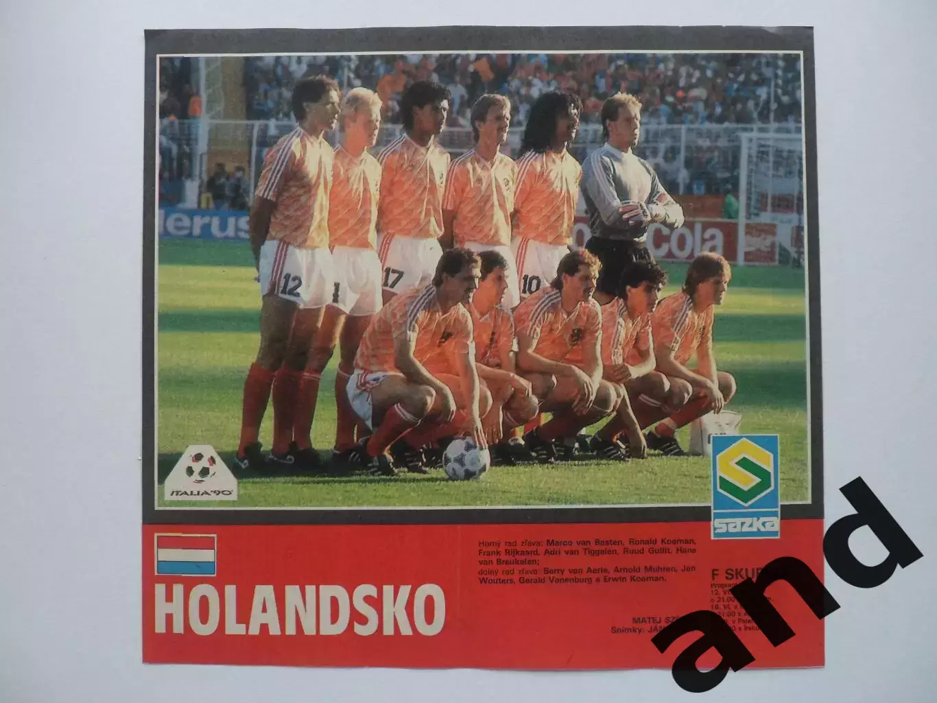 постер Голландия 1990