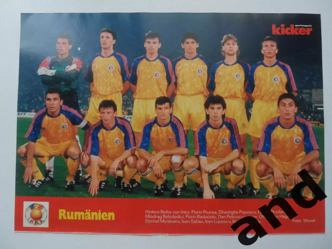 постер Румыния 1994 Kicker