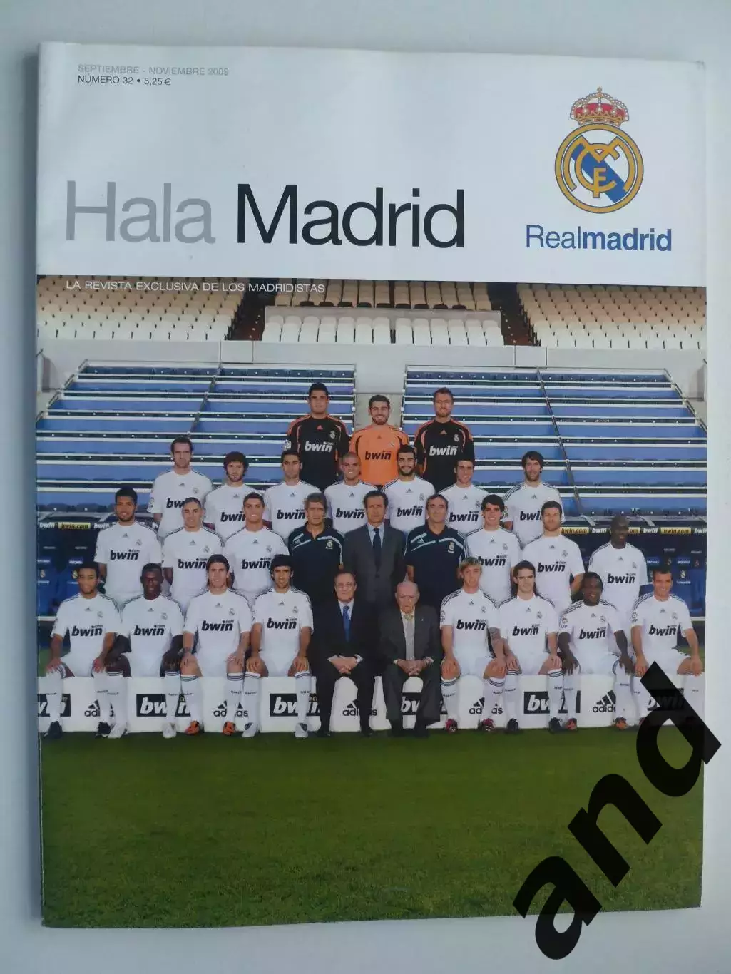 Hala Madrid клубный журнал Реал Мадрид 2009 (сентябрь-ноябрь)
