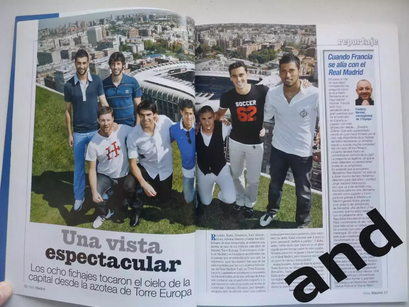 Hala Madrid клубный журнал Реал Мадрид 2009 (сентябрь-ноябрь) 6