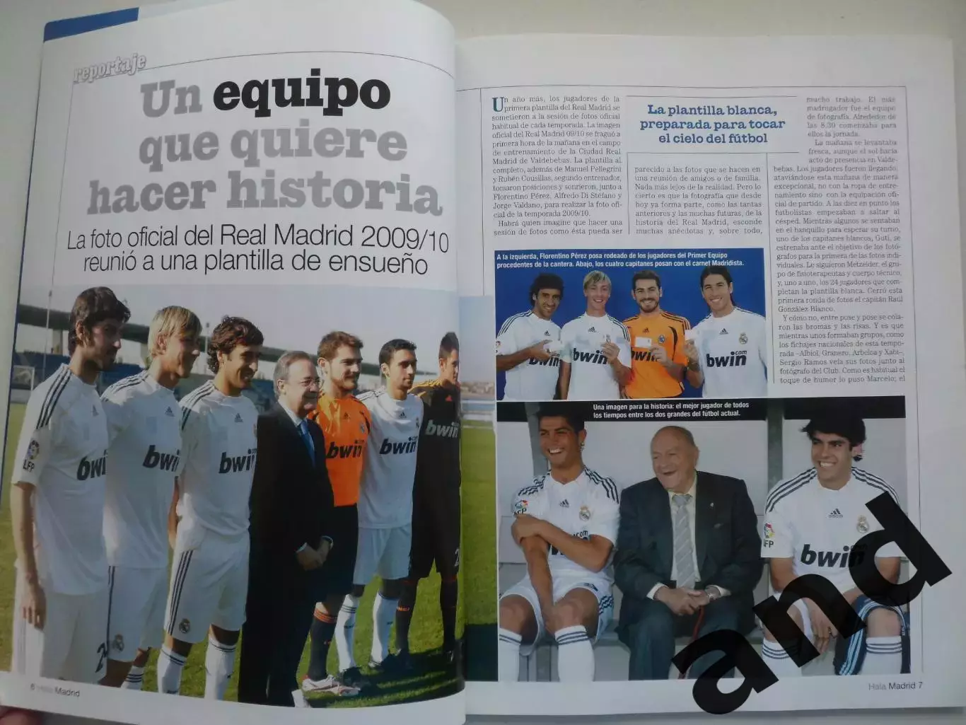 Hala Madrid клубный журнал Реал Мадрид 2009 (сентябрь-ноябрь) 7