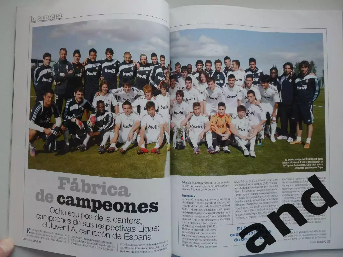 Hala Madrid клубный журнал Реал Мадрид 2010 (июнь-август) 1