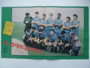 постер Барселона 1988-89 (из журнала Старт/Start)