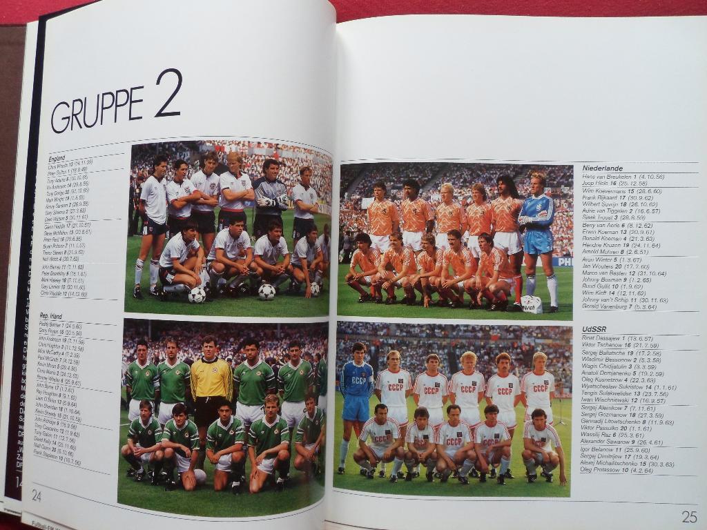 Фотоальбом Ю.Клинсманн - Чемпионат Европы по футболу 1988 (с фото всех команд) 3