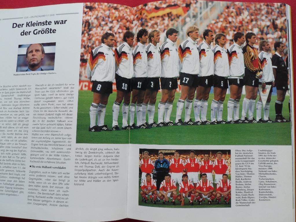 фотоальбом. Чемпионат Европы по футболу 1992 уценка! 4