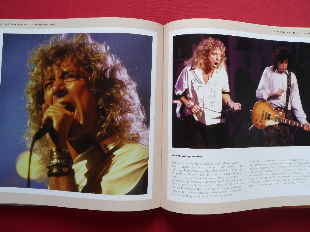 фотоальбом иллюстрированная биография Led Zeppelin 1