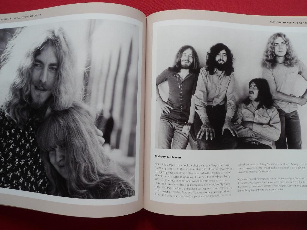 фотоальбом иллюстрированная биография Led Zeppelin 3