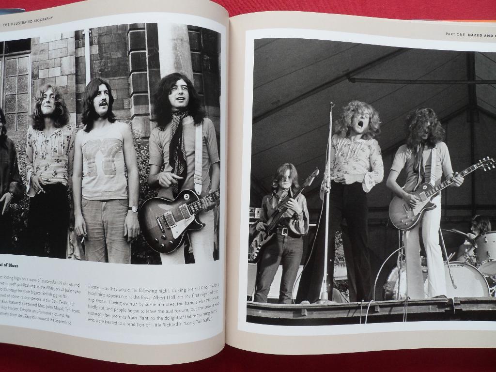 фотоальбом иллюстрированная биография Led Zeppelin 4