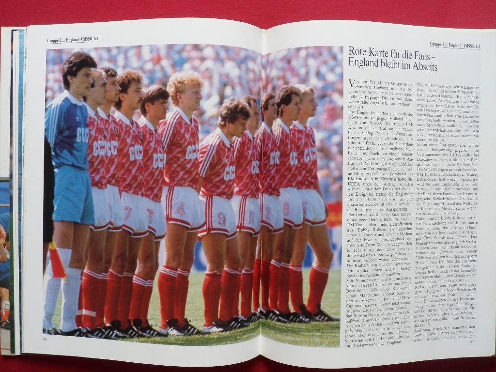 фотоальбом Чемпионат Европы по футболу 1988 (Kicker) 5