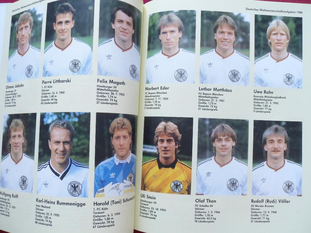 книга-фотоальбом Чемпионат мира по футболу 1986 г. 6