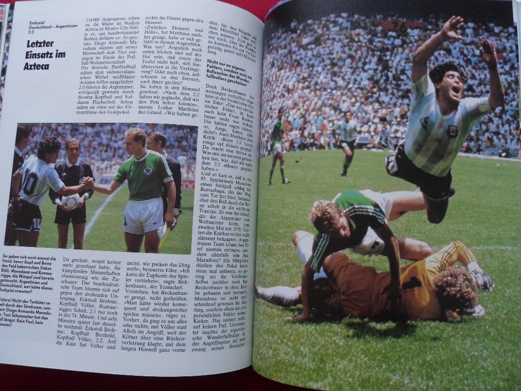 книга-фотоальбом Чемпионат мира по футболу 1986 г. 7