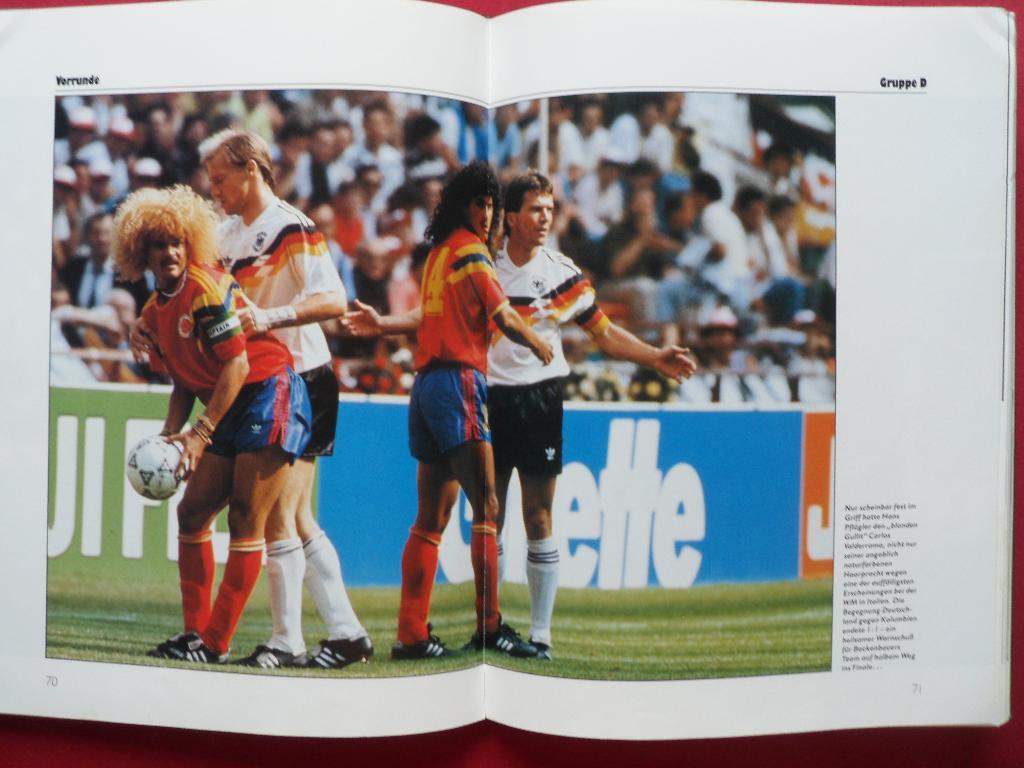 Книга-Фотоальбом. Чемпионат мира по футболу 1990 5
