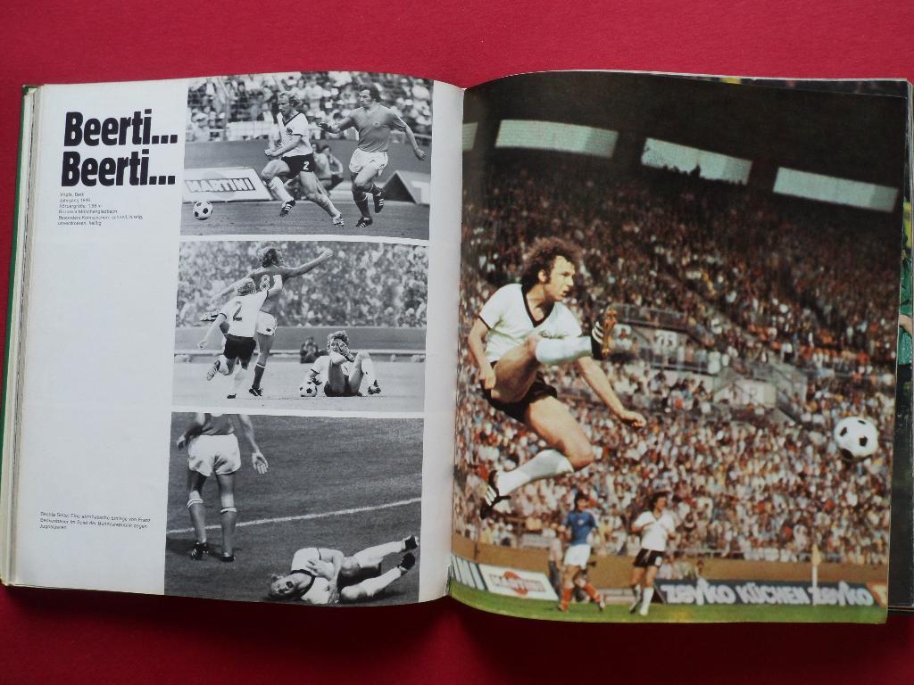 книга-фотоальбом Чемпионат мира по футболу 1974 г. 1