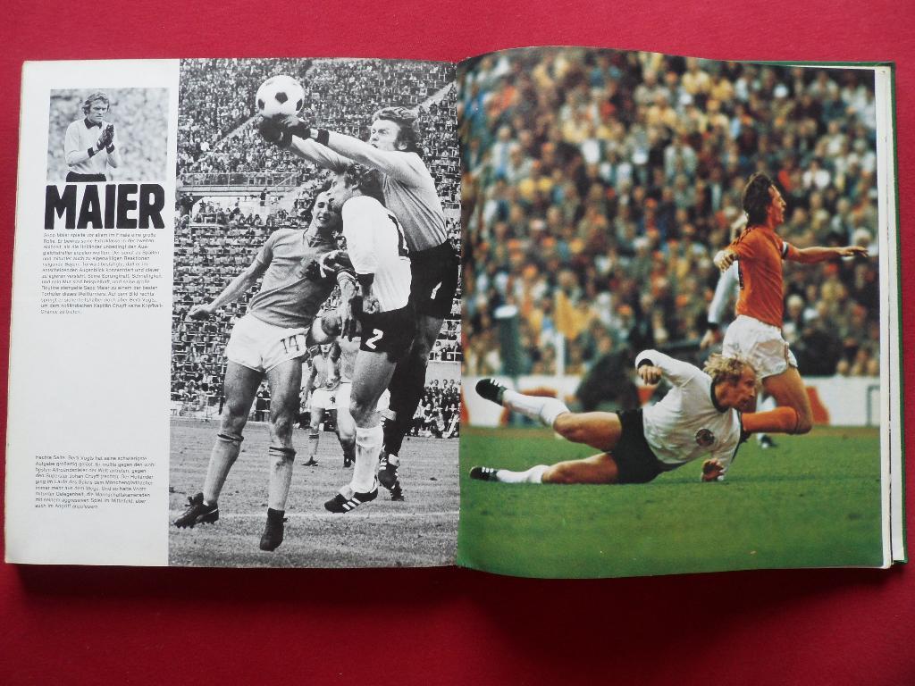 книга-фотоальбом Чемпионат мира по футболу 1974 г. 3